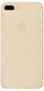 Чехол для iPhone 7 plus Baseus Slim Case Transparent Gold