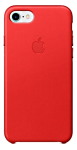Чехол для iPhone 7/8/SE Original Leather Copy Red
