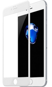 Защитное стекло для iPhone 7/8 Blueo 3D Hot Bending White