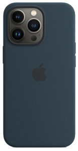 Чехол для iPhone 13 Pro Original Silicone 1:1 Abyss Blue