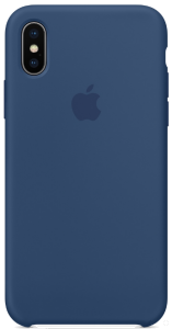 Чехол для iPhone X Original Silicone Copy Blue