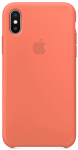 Чехол для iPhone X Original Silicone Copy Orange