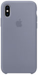 Чехол для iPhone Xs Original Silicone Copy Lavender Gray