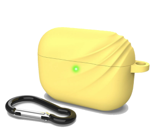 Силиконовый чехол для Airpods Pro Devia Elf 2 Series Silicone Case Yellow