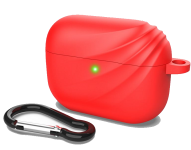Силиконовый чехол для Airpods Pro Devia Elf 2 Series Silicone Case Red