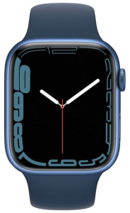 Watch 41mm Blue Aluminum Case with Abyss Blue Sport Band (MKN13) Series 7 GPS