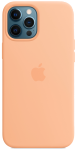 Чехол для iPhone 12 Pro Max with MagSafe Original Silicone Copy Cantaloupe