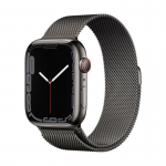 Watch 45mm Graphite Stainless Steel Case with Milanese Loop Graphite (MKL33/MKJJ3) Series 7 LTE