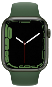 Watch 41mm Green Aluminum Case with Clover Sport Band (MKN03) Series 7 GPS