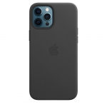 Чехол для iPhone 12/12 Pro with MagSafe Leather Case Black