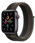 Watch 40mm Space Gray Aluminum Case with Gray Sport Loop (MKR33/MKQR3) Series SE GPS + LTE