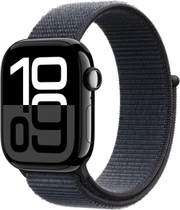 Watch 46mm Jet Black Aluminium Case with Ink Sport Loop (MWWR3) Series 10 EU
