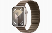 Watch 41mm Starlight Aluminum Case with Taupe Magnetic Link - S/M (MR9K3, MTJ73) Series 9