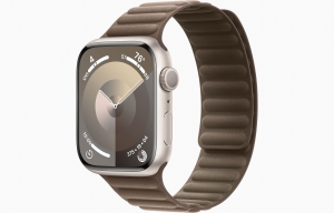Watch 41mm Starlight Aluminum Case with Taupe Magnetic Link - S/M (MR9K3, MTJ73) Series 9