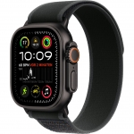 Watch Ultra 2 49mm Black Titanium Case with Black Trail Loop M/L (MX4V3)