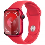 Watch 41mm Product Red Aluminium Case with Product Red Sport Band - S/M (MRXG3) Series 9